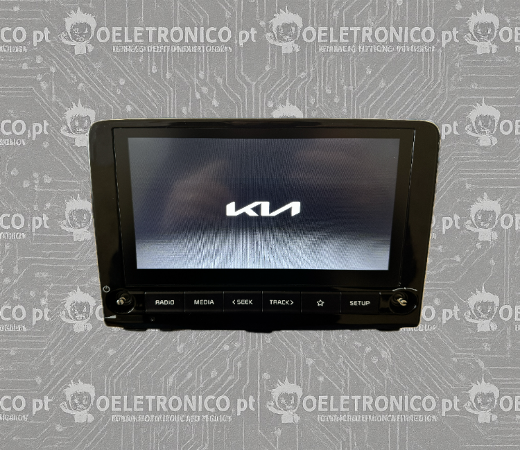 Reparação Rádio kia 