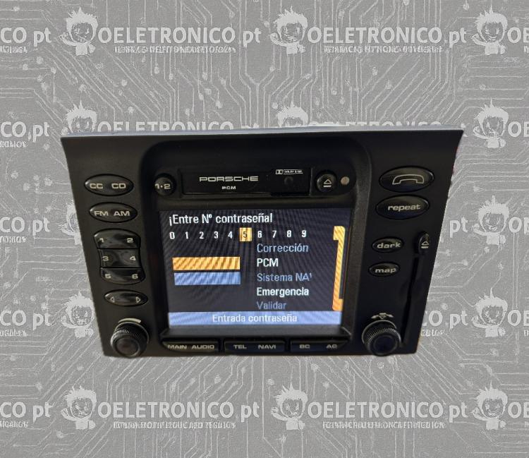 Reparação Radio Porsche PCM 2 