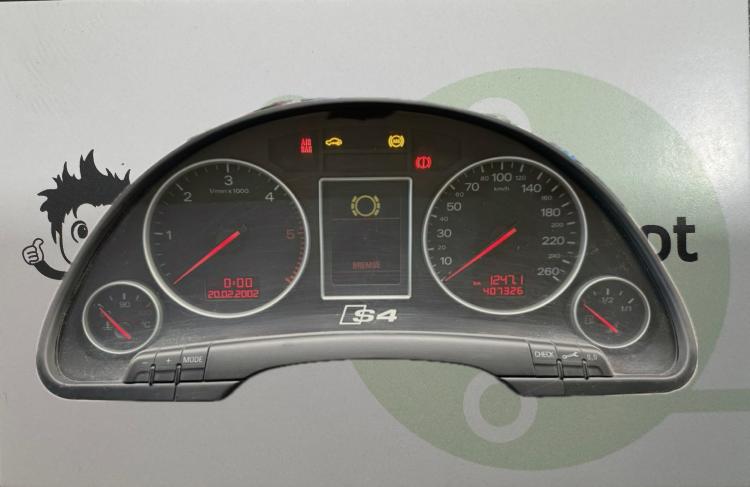 Reparação Quadros de instrumentos Audi A4 (B6+B7) 2001-2008